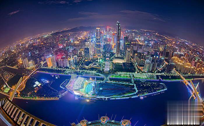 广州海心沙夜景(资料图)。 广州市文化广电旅游局 供图 